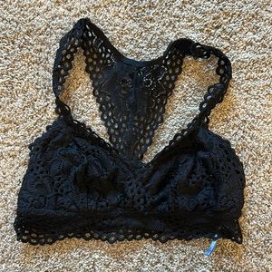 Aerie Black Lace Bralette